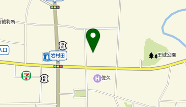 浅間会館の地図画像