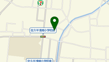 佐久平浅間児童館の地図画像