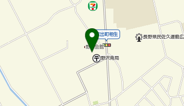 生涯学習センター(野沢会館)の地図画像