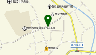 望月地域コミュニティセンターの地図画像
