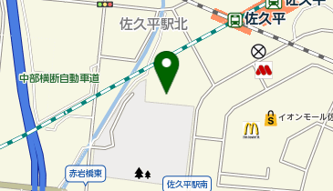 佐久平交流センターの地図画像