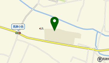 高瀬小学校の地図画像