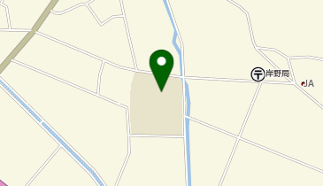 岸野小学校の地図画像