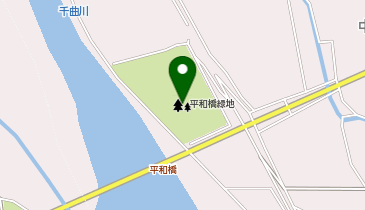 平和橋緑地の地図画像