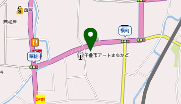 屋代公民館の地図画像