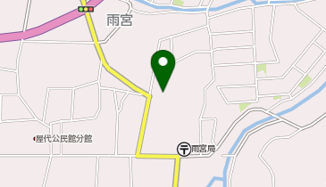 雨宮地区転作促進研修センタ-の地図画像