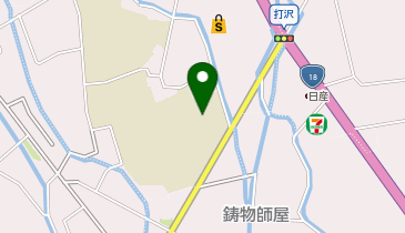 埴生中学校の地図画像