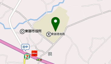 東御清翔高等学校の地図画像