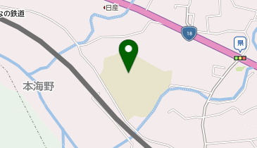 田中小学校の地図画像