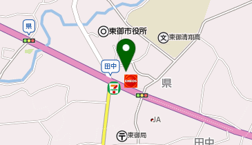 東部人権啓発センターの地図画像