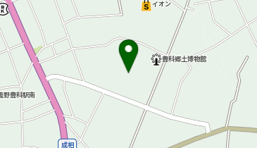 豊科公民館の地図画像