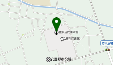豊科近代美術館の地図画像