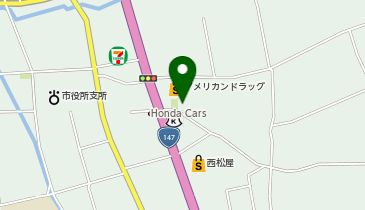 神田町地区公民館の地図画像