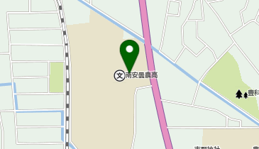 南安曇農業高等学校の地図画像