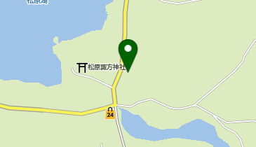 松原分校跡地の地図画像