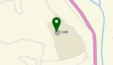 小海高校の地図画像