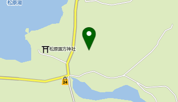 松原保育所跡地の地図画像