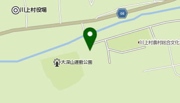 川上村民体育館の地図画像