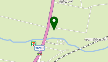 野辺山保育園庭の地図画像
