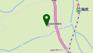 海尻基幹集落センターの地図画像
