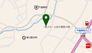 特別養護老人ホーム 佐久穂愛の郷の地図画像