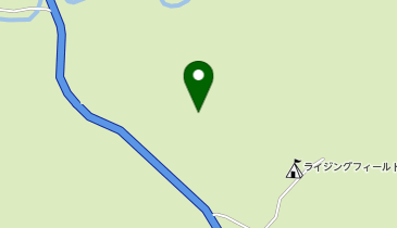 旧野営場避難小屋の地図画像