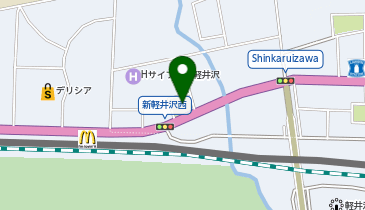 西野沢原公園の地図画像