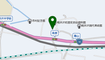 歴史民俗資料館駐車場の地図画像