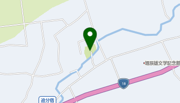 追分中央公園の地図画像