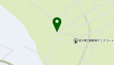 追分第二運動場の地図画像