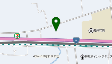 離山公民館の地図画像