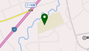 御代田北小学校グラウンドの地図画像