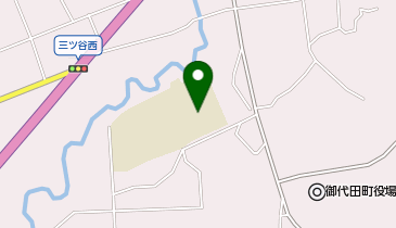 御代田北小学校体育館の地図画像