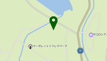 女神湖体育館の地図画像