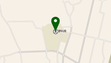 蓼科高等学校の地図画像