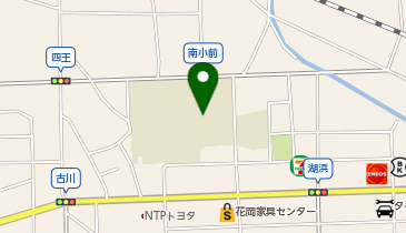 南小学校校庭の地図画像