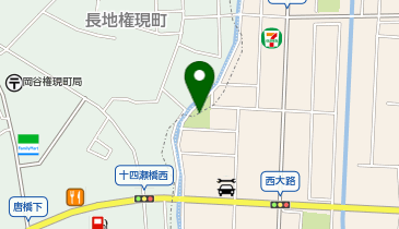 鴨田公園の地図画像