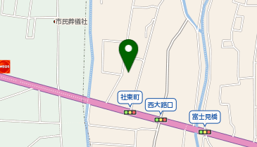 社東町公民館の地図画像