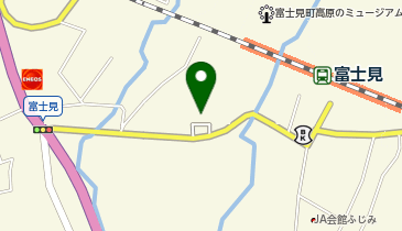 富士見区役所の地図画像