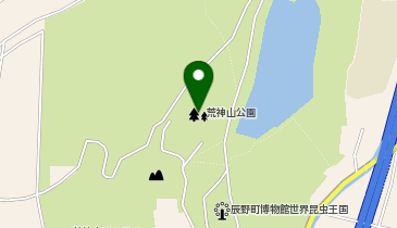 荒神山公園(荒神山球場・陸上競技場含む)の地図画像