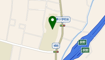 辰野東小学校の地図画像