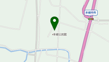 本郷体育館の地図画像