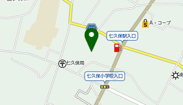七久保保育園の地図画像
