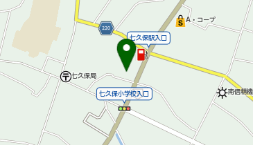 七久保林業センターの地図画像