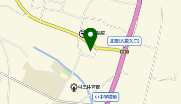 北殿公民館駐車場の地図画像