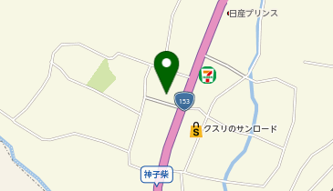 神子柴公民館の地図画像