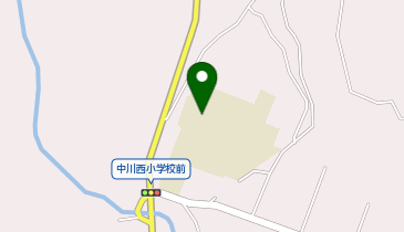 中川西小学校の地図画像