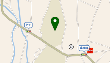 松川中学校校庭の地図画像