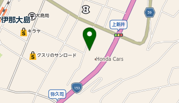 松川町商工会館の地図画像