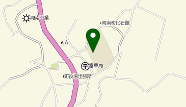 富草小学校体育館の地図画像